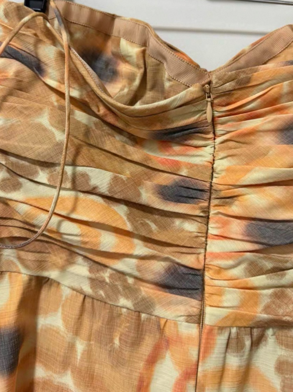 ALEXIS Imilia Printed Cotton-Blend Gown, L - Picture 7 of 10